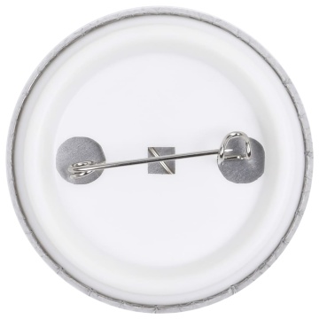 Piese ecuson cu agrafă de prindere pe spate 500 seturi 37 mm - Img 6