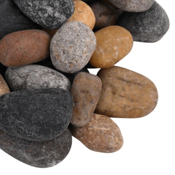 Pietricele lustruite, 25 kg, culori mixte, 5-8 cm - Img 4