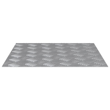 Plăci de Aluminiu cu Model Checker 2 buc Anti-Alunecare 50x50 cm - Img 4