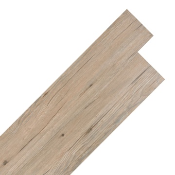 Plăci pardoseală autoadezive stejar maro 5,21 m², 2 mm PVC - Img 2