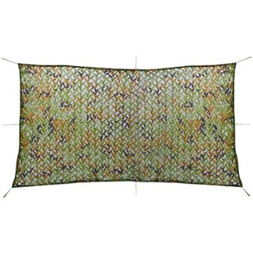 Plasă de camuflaj cu geantă de depozitare, 1,5 x 3 m - Img 1
