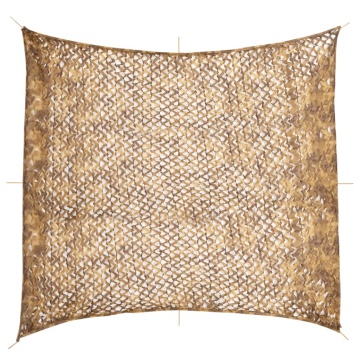 Plasă de camuflaj cu geantă de depozitare, nisipiu, 521x493 cm - Img 1