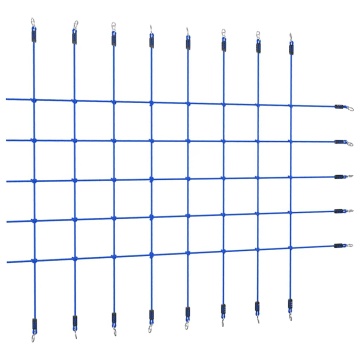 Plasă de cățărat, albastru, 200x150 cm - Img 1