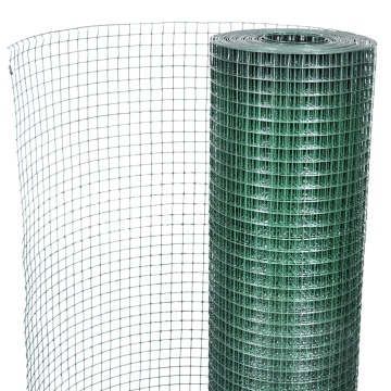 Plasă de sârmă găini, verde, 10 x 1 m, oțel galvanizat cu PVC - Img 4