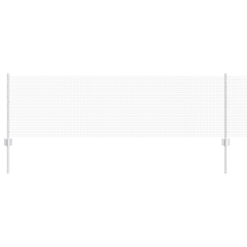 Plasă sudată cu 5 U Posts Argintie 0.6x25 m Oțel - Img 2