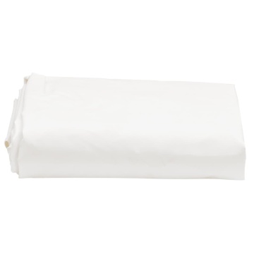 Prelată, alb, 5x8 m, 650 g/m² - Img 2