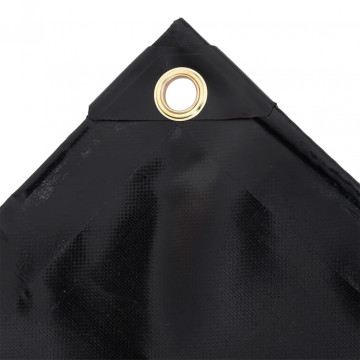 Prelată, negru, 3x4 m, 650 g/m² - Img 3