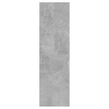 Rafturi de perete, gri beton, 75x16x55 cm, PAL - Img 6