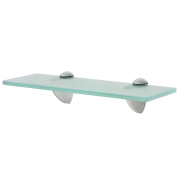 Rafturi suspendate, 2 buc., 30 x 20 cm, sticlă, 8 mm - Img 2