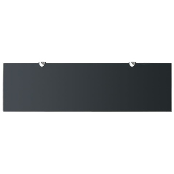 Rafturi suspendate, 2 buc., 70 x 20 cm, sticlă, 8 mm - Img 4