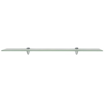 Rafturi suspendate, 2 buc., 80 x 20 cm, sticlă, 8 mm - Img 3