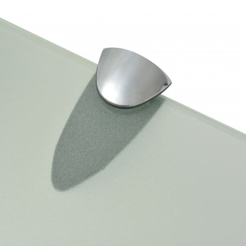 Rafturi suspendate, 2 buc., 80 x 20 cm, sticlă, 8 mm - Img 5