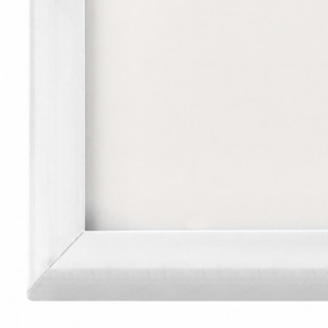 Rame foto colaj pentru perete/masă, 3 buc., alb, 10x15 cm MDF - Img 5