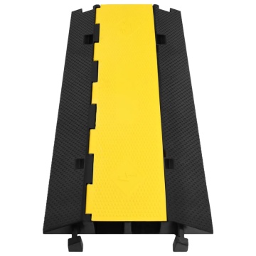Rampă de protecție cabluri, 2 canale, 100 cm, cauciuc - Img 2