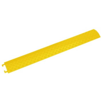 Rampe de protecție pentru cabluri, 2 buc., galben, 98,5 cm - Img 2
