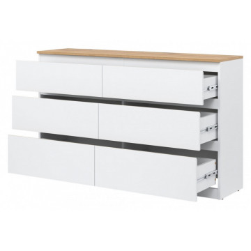 REMI Comoda 6S WHITE/OAK EVOKE - Img 2