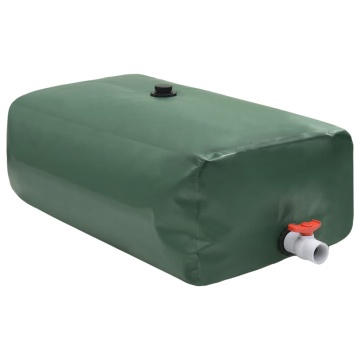 Rezervor de apă cu robinet, pliabil, 500 L, PVC - Img 1