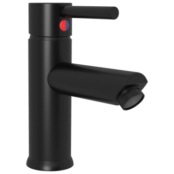 Robinet chiuvetă de baie, negru, 130x176 mm - Img 3