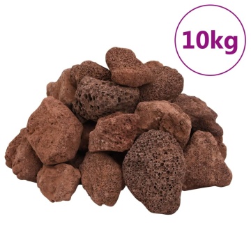Roci vulcanice, 10 kg, roșu, 5-8 cm - Img 2
