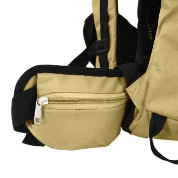 Rucsac de drumeție, kaki, 80 L, țesătură oxford - Img 8