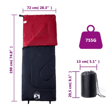 Sac de dormit pentru adulți de camping, 3 anotimpuri - Img 5