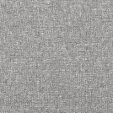 Saltea de pat cu arcuri, gri deschis, 90x200x20 cm, textil - Img 5