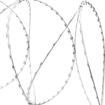 Sârmă cu lame, rolă sârmă elicoidală, 60 m, oțel galvanizat - Img 4