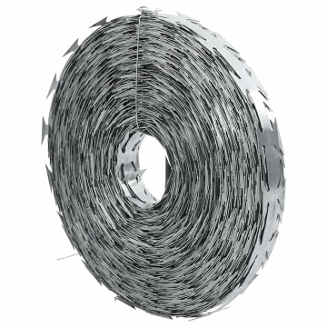 Sârmă ghimpată Concertina, oțel galvanizat, 500 m - Img 1