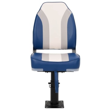 Scaun barcă cu piedestal, reglabil în înălțime, rotativ la 360° - Img 2