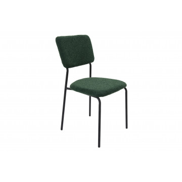 Scaun bucatarie, tapitat cu stofa, s-209, verde - Img 1
