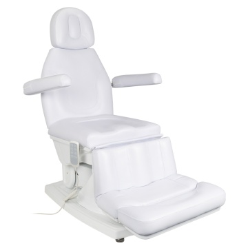 Scaun cosmetic podologie electric. Kate 4 motoare alb - Img 1