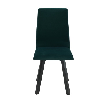 Scaun din lemn masiv de fag tapitat cu stofa s-38 hugo2 cz 23 x, verde - Img 2