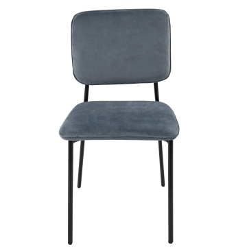 Scaun living, tapitat cu stofa premium, s-173, gri - Img 2