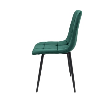 Scaun ML-4, tapitat stofa, verde - Img 3