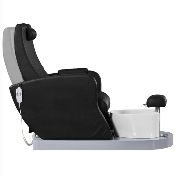 Scaun spa pedichiura negru Azzurro 016A cu hidromasaj - Img 3