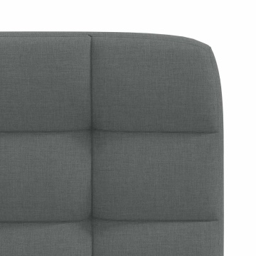 Scaune de bucătărie pivotante, 4 buc., gri închis, textil - Img 6