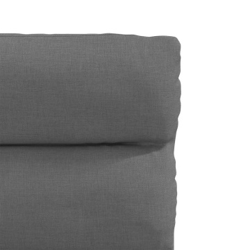 Scaune de sufragerie, 2 buc., gri închis, material textil - Img 6