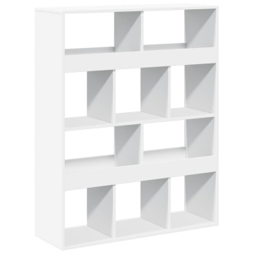Separator de cameră, alb, 100x33x125,5 cm, lemn prelucrat - Img 5