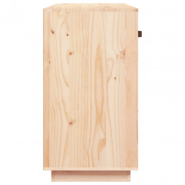 Servantă, 100x40x75 cm, lemn masiv de pin - Img 6