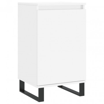 Servante, 2 buc., alb, 40x35x70 cm, lemn prelucrat - Img 8