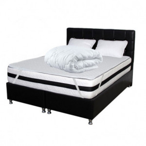 Set Avantaj saltea superortopedica Lux Iris 160x200x26 plus 2 perne 50 x70 plus Husa plus Pilota microfibra iarna 180x200 - Img 3