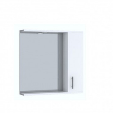 Set Baza, lavoar baie GN0541 cu sertare si oglinda GN0201 - 60 cm alb - Img 4
