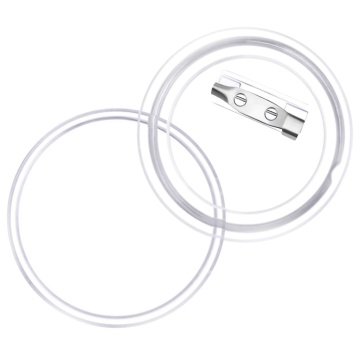 Set de ecusoane cu ac, 100 seturi, 44 mm, acril - Img 6