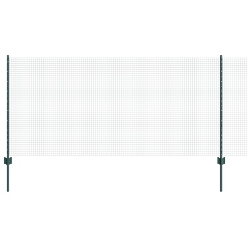 Set de Gard Set de 2 Verde Oțel Mediu Durabil - Img 2