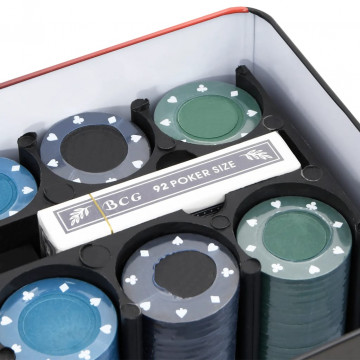 Set de jetoane de poker 200 buc. 4 g - Img 5