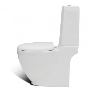 Set de toaletă & bideu, alb, ceramică - Img 8