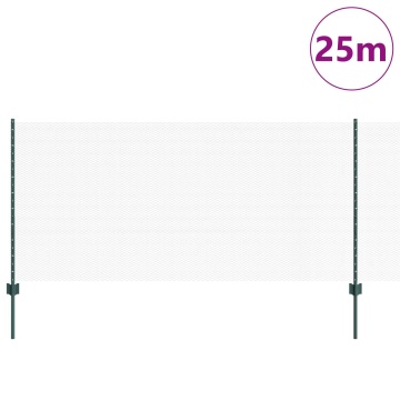 Set Gard Set de 2 Verde Metal, Plastic Gard de 25 x 1 m Durabil - Img 3