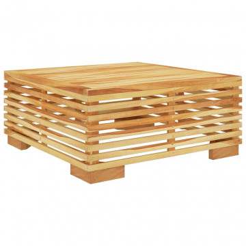 Set mobilier de grădină, 2 piese, lemn masiv de tec - Img 5