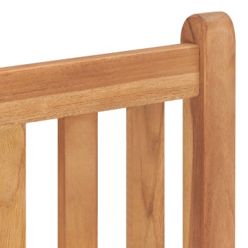 Set mobilier de grădină, 3 piese, lemn masiv de tec - Img 7