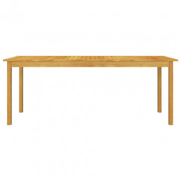 Set mobilier de grădină, 9 piese, gri - Img 3